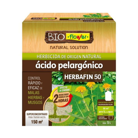 Herbicida Ácido Pelargónico concentrado BioFlower 250 ml