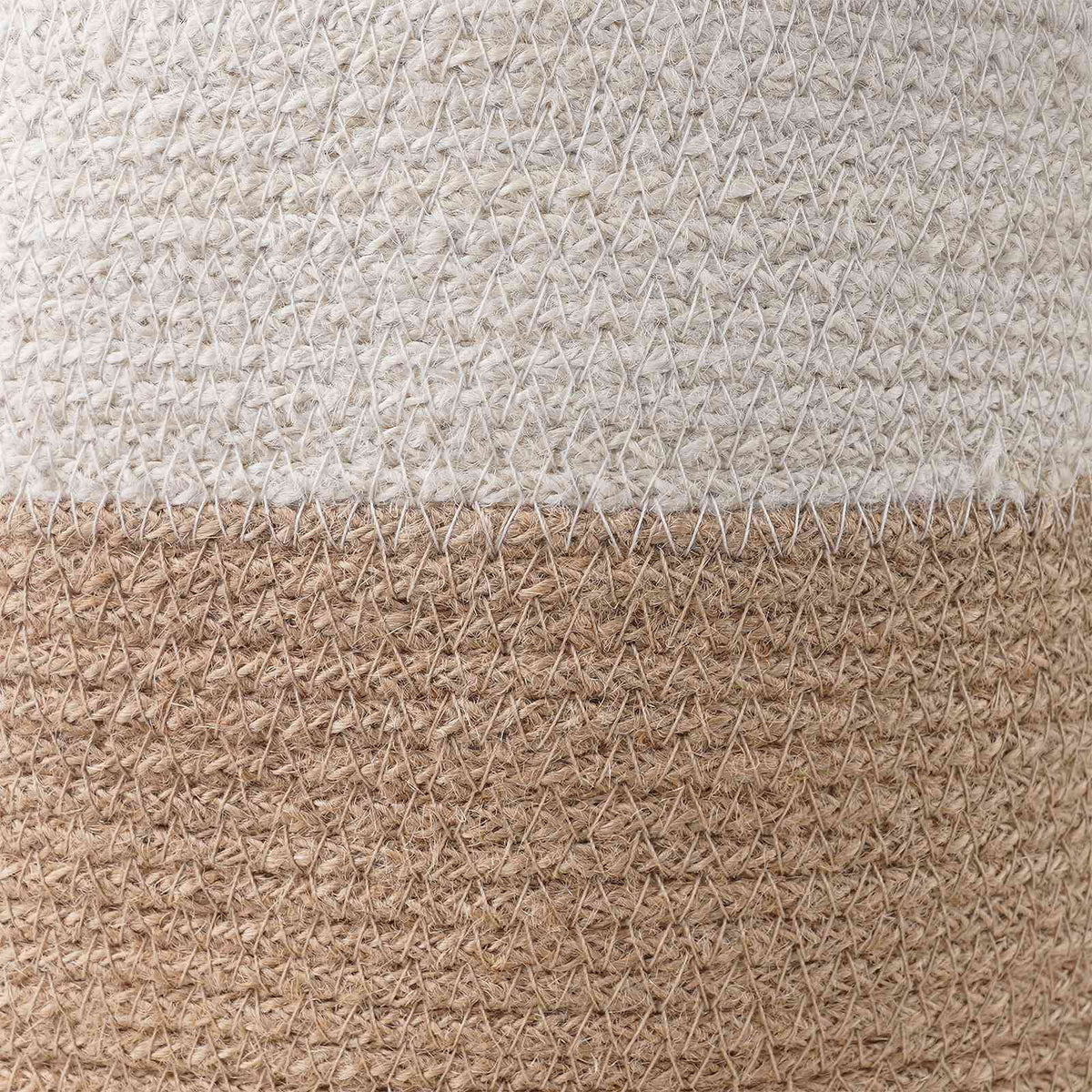 Set De Macetas De Planta 2 Uds. Natural Y Blanco Ø 28 X 28 Cm_5