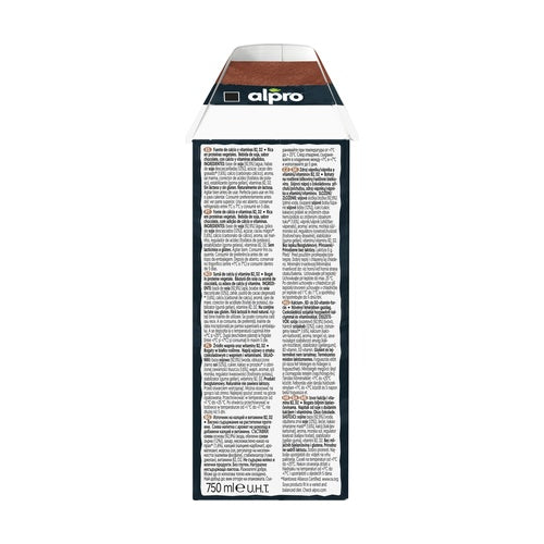 Bebida de soja alta en proteína chocolate 750 ml Alpro