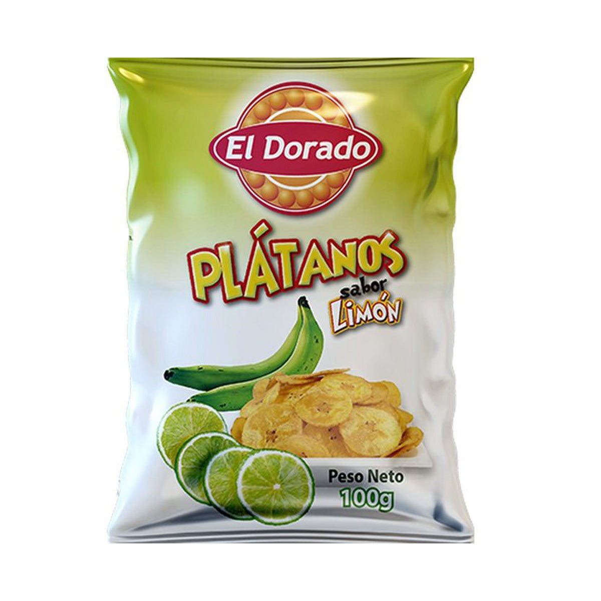 Platanitos sabor Limón El Dorado 100 g