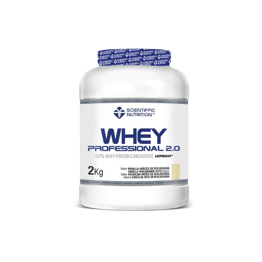 Whey Professional 2.0 2 Kg Vainilla - Nueces De Macadamia
