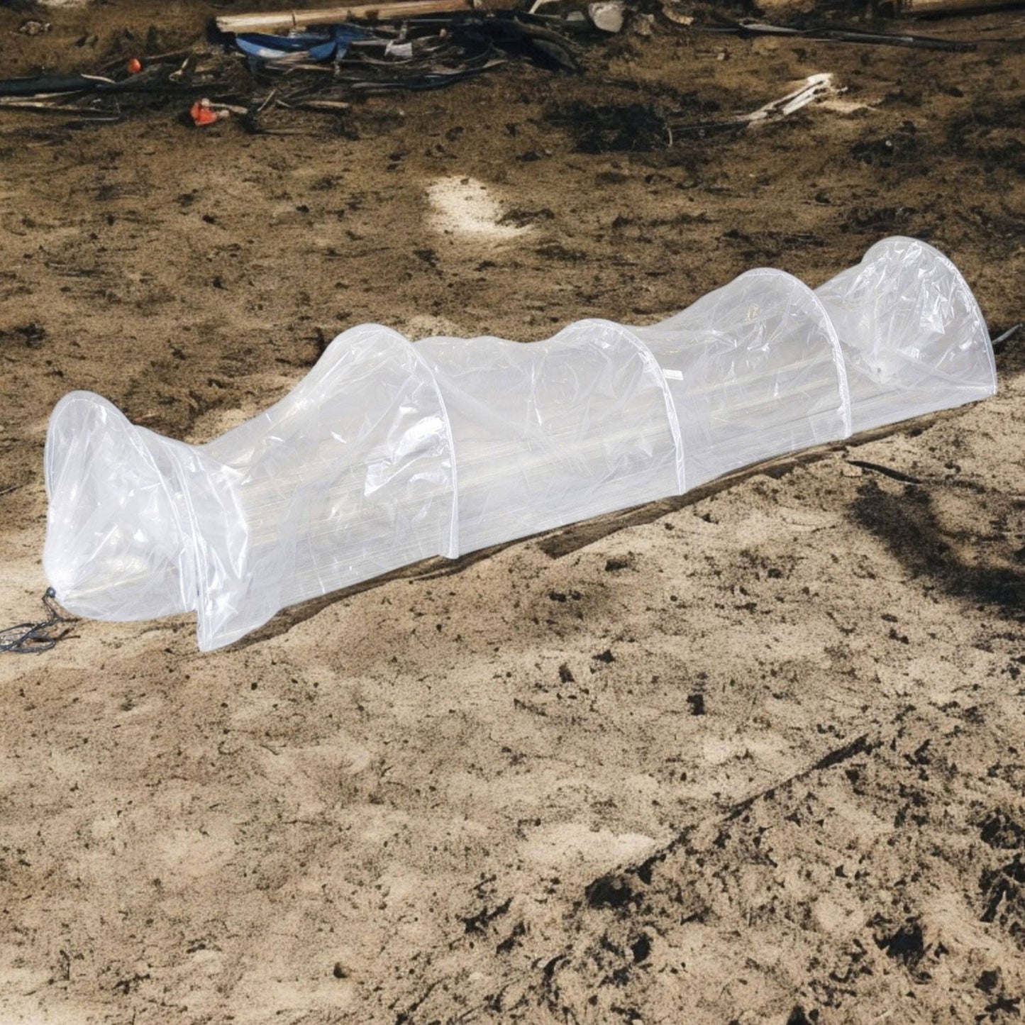 Invernadero Estilo Túnel 300x45x45cm Con Cubierta Pe Transparente - Well Home