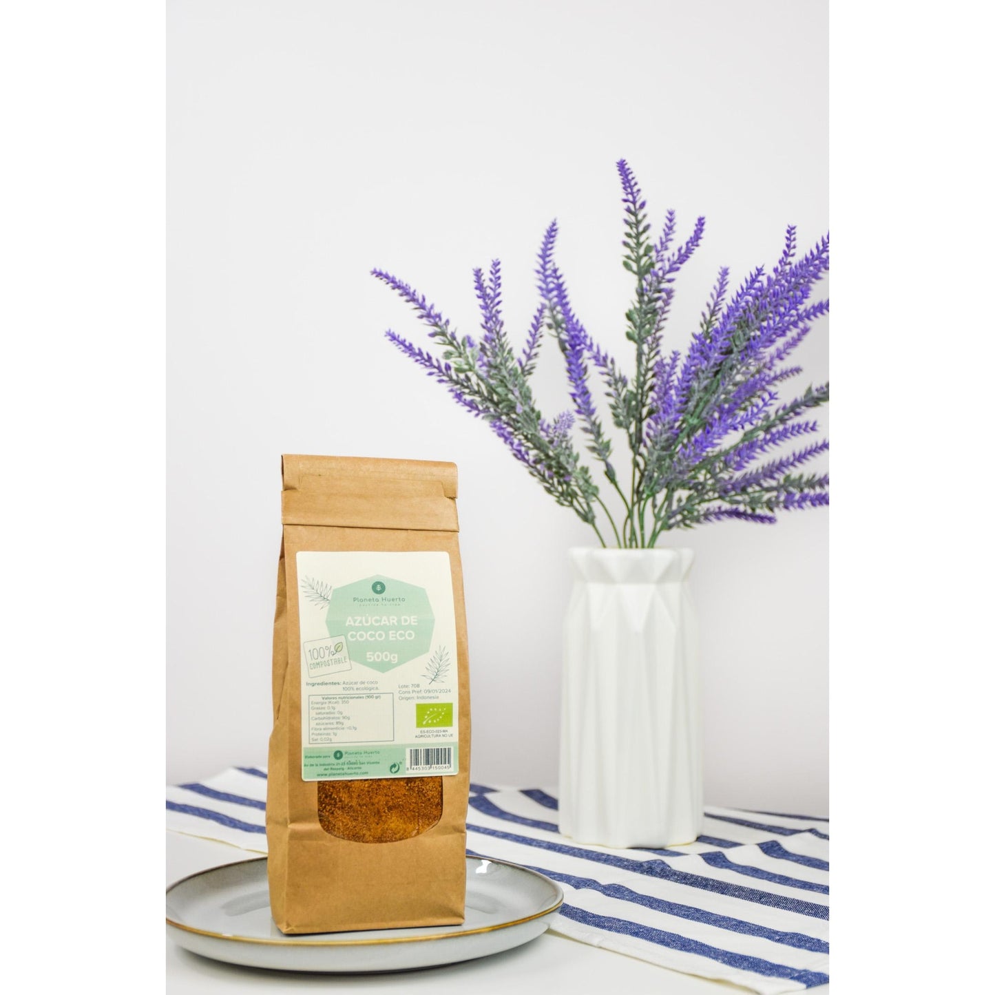 Azúcar de coco ECO Planeta Huerto 500gr