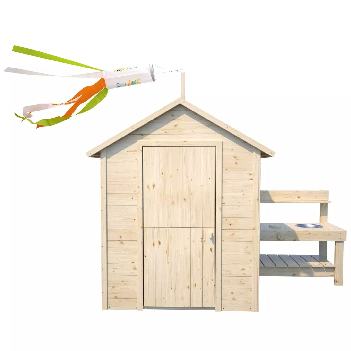 Casita infantil de madera con cocina Jasmine Soulet