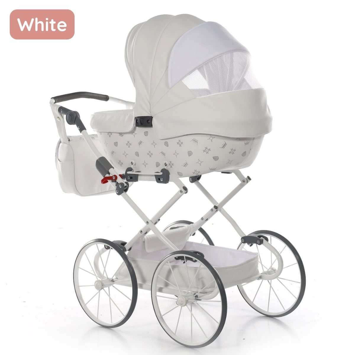 Carro De Muñecas Imperial Classic_white