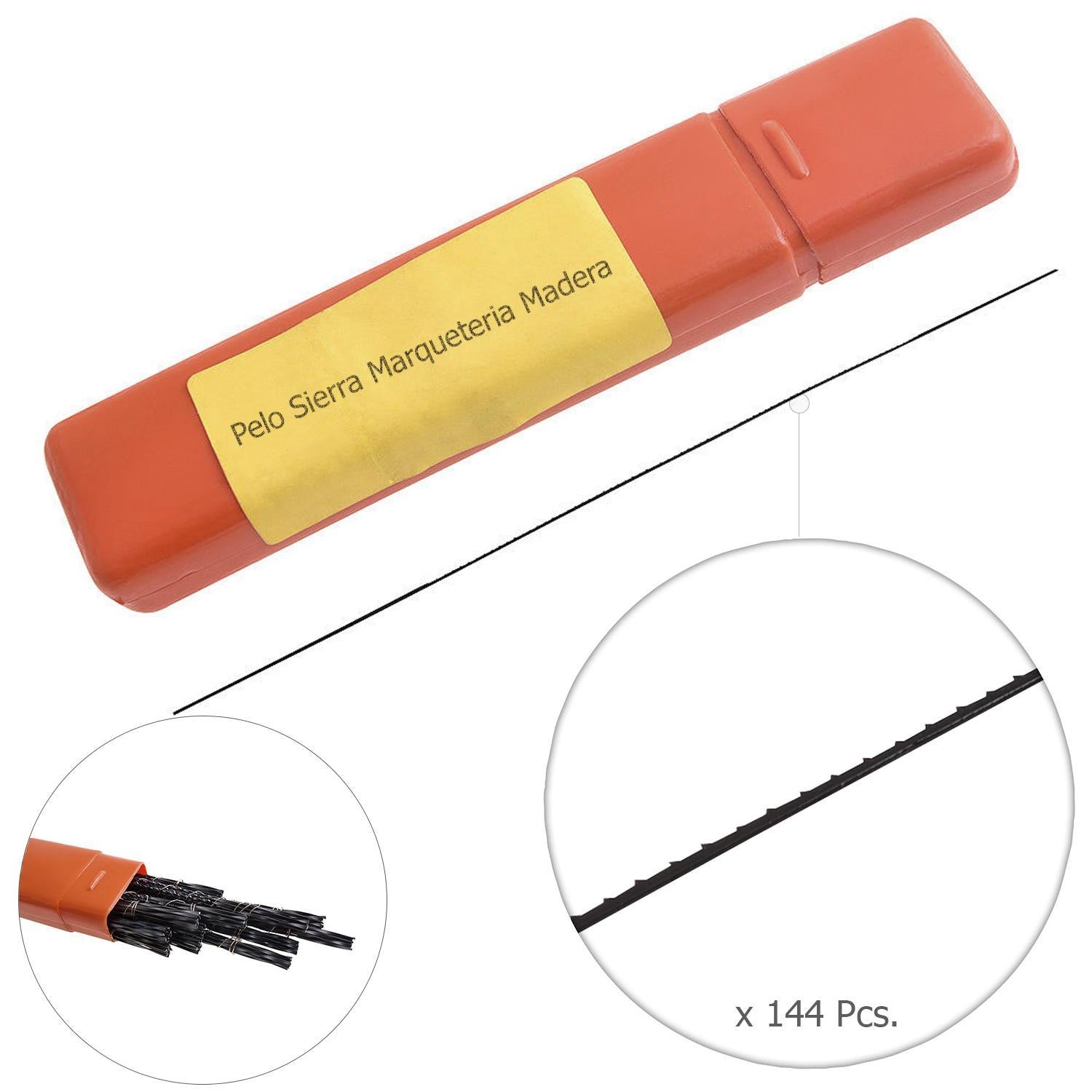 Pelo Sierra Marqueteria Madera  6-13 (estuche 144 Pzas.)