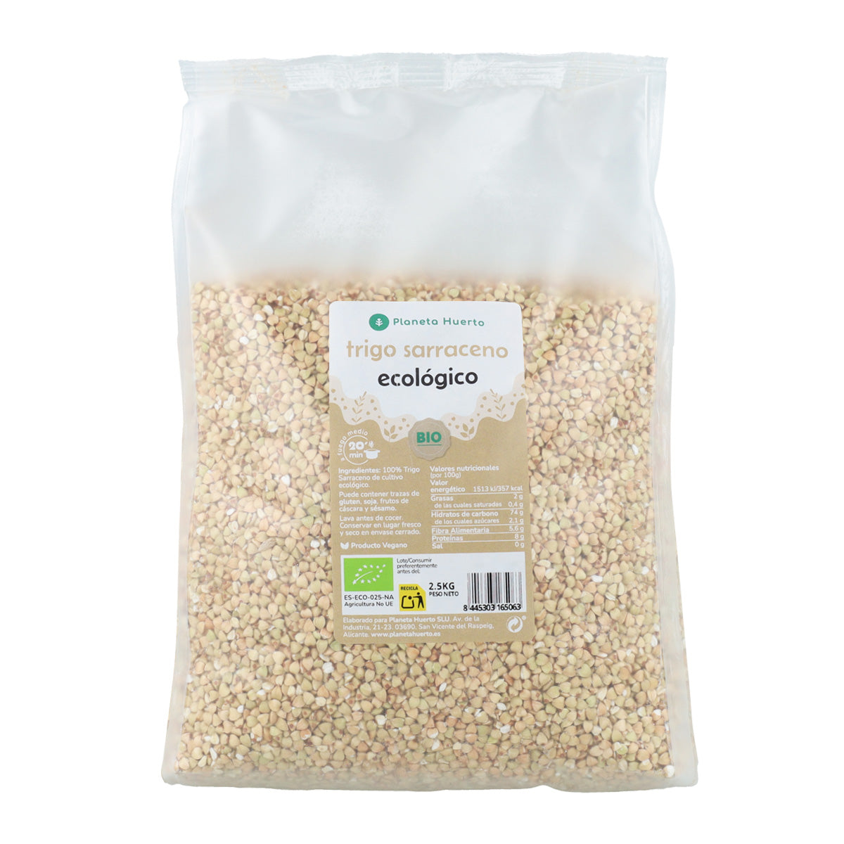 Trigo Sarraceno ECO Planeta Huerto 2,5 kg