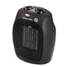 Calefactor Cerámico Portátil Ptc, Termostato Regulable, 2 Niveles Potencia, Función Ventilador Adler Ad 7702, Negro
