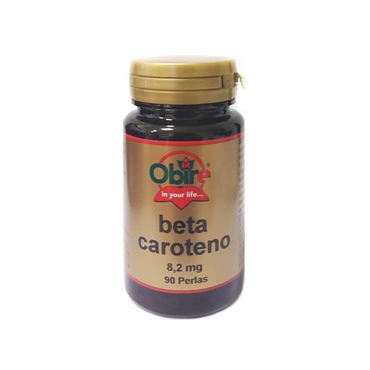 Betacaroteno 8,2 mg  Obire, 90 perlas