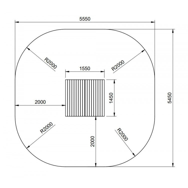 Casita De Madera Masgames Lollipop Xl Horeca Verde.