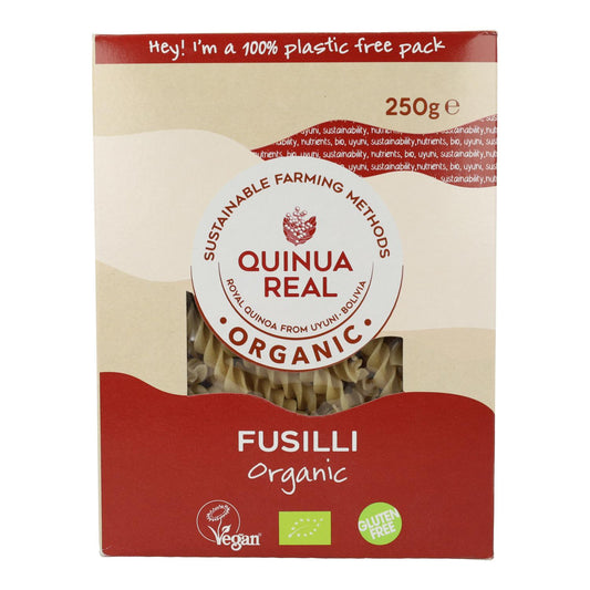 Fusilli de Arroz y Quinoa Real Bio Sin gluten Quinua Real 250 g