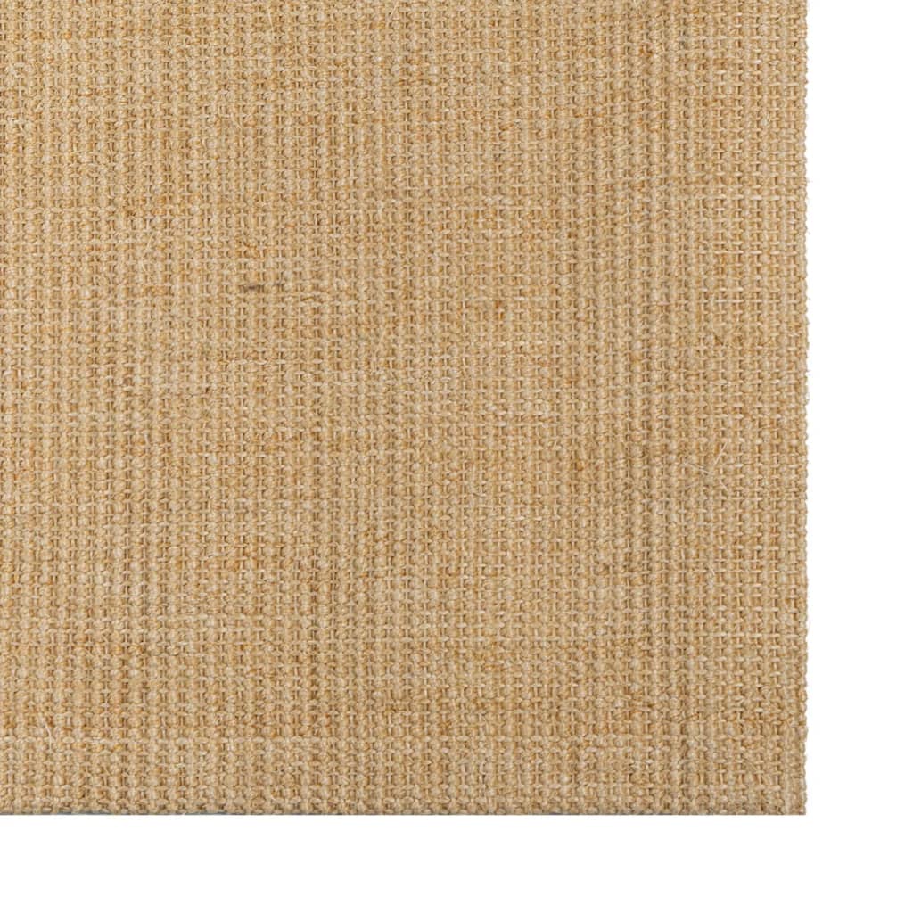 Alfombra De Sisal Natural 66x100 Cm / Vetonek_5