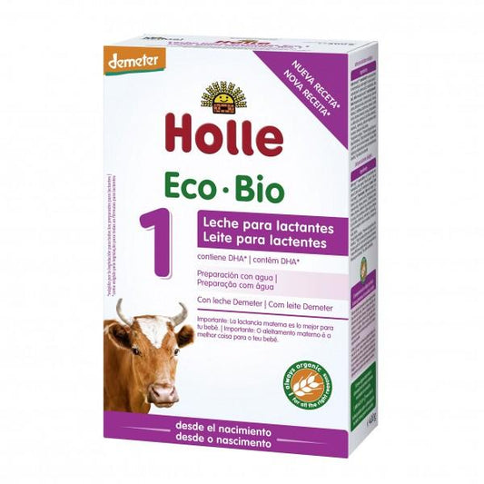 Leche para lactantes Fórmula 1 Ecológica Holle 400 g