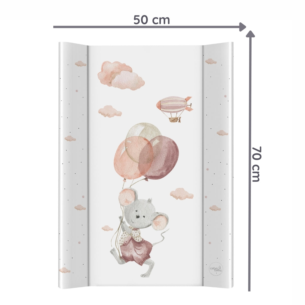 Cambiador Perfilado Para Cómoda Basic Mouse