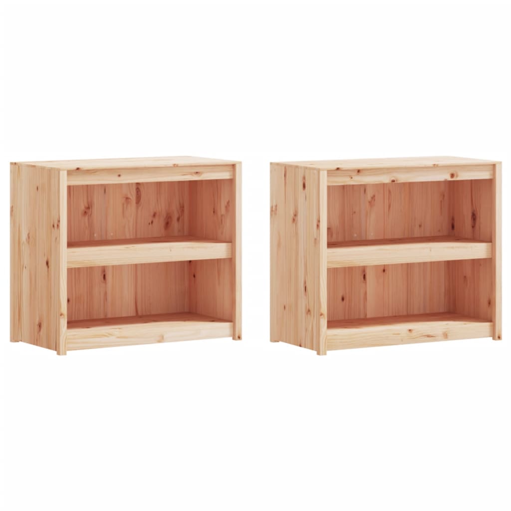 Muebles De Cocina De Exterior 4 Piezas Madera Maciza De Pino_3