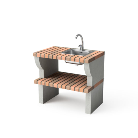 Módulo bancada con fregadero Palermo, Movelar