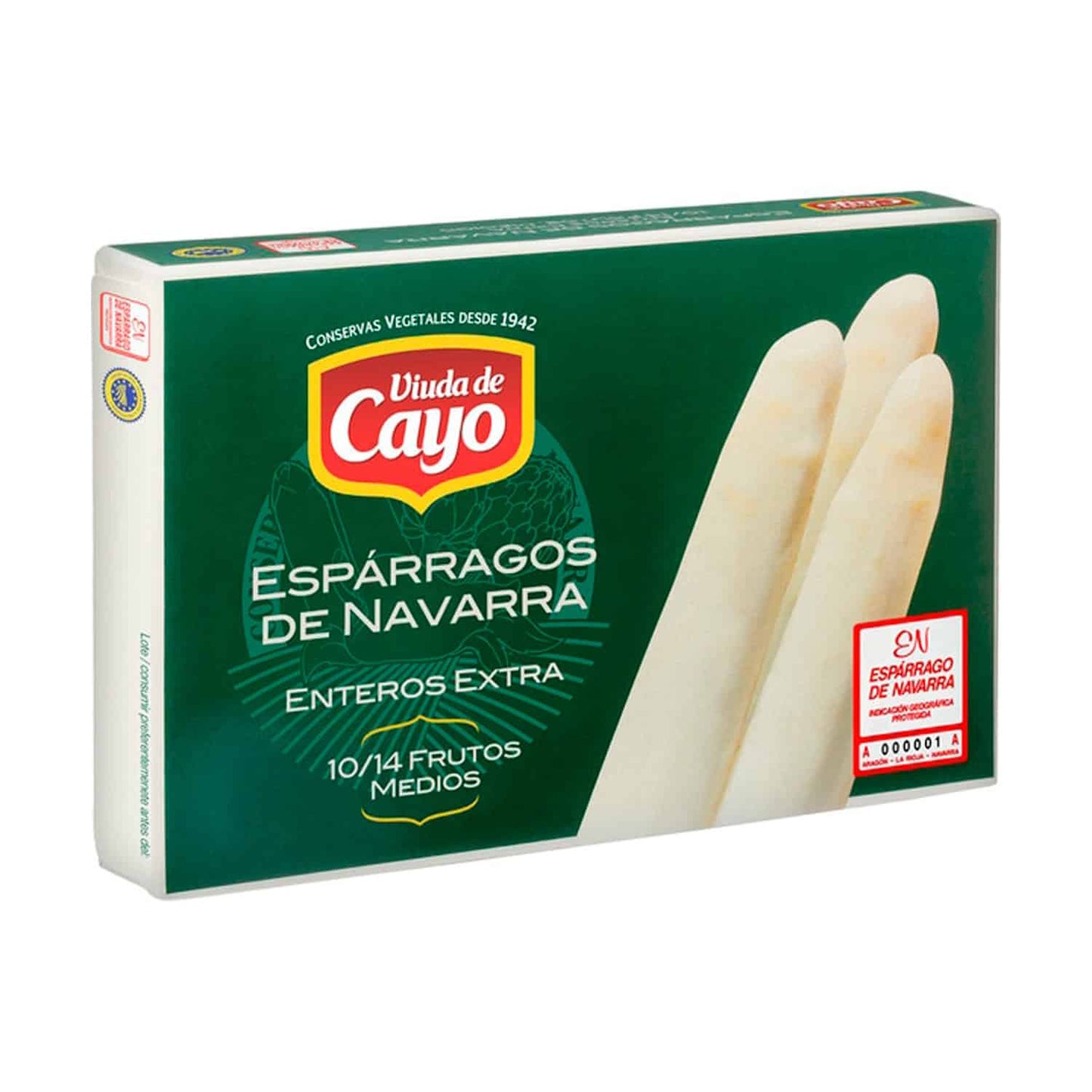 Espárrago Blanco 10/14 Frutos D.o.p. Navarra – Viuda De Cayo (212)_0