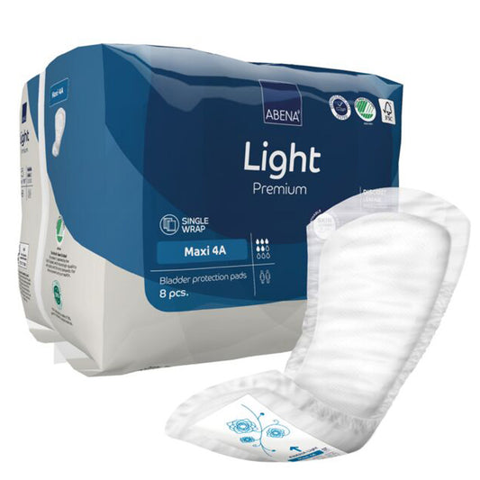 Compresas para la incontinencia Light, Maxi ABENA 8 uds