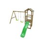 Parque Infantil Masgames Carlit M Techo De Madera Con Columpio Doble.