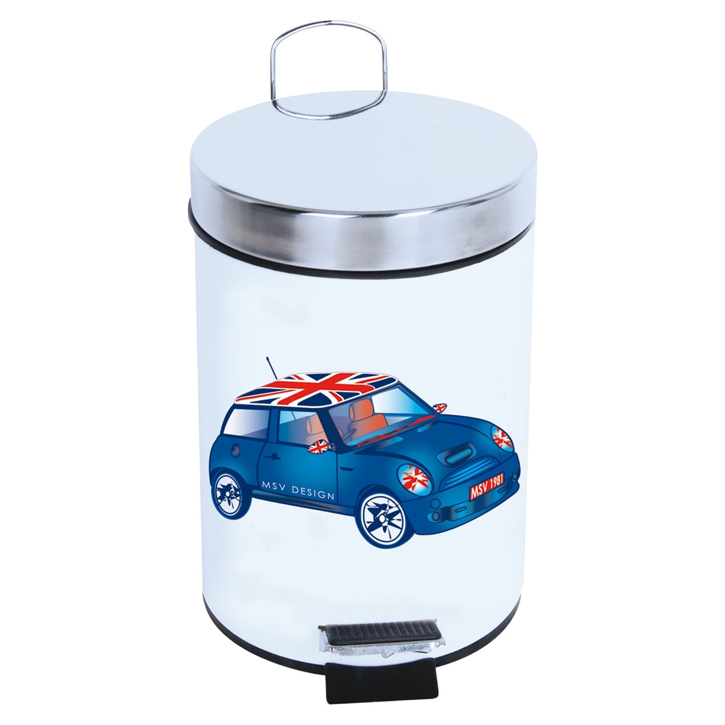 Cubo De Basura Con Pedal 3l blue Xs Mini_4