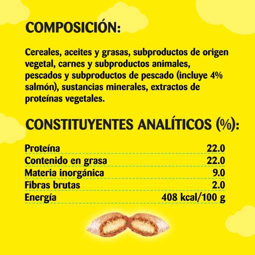 Catisfactions Premios con salmón para gatos 60 g