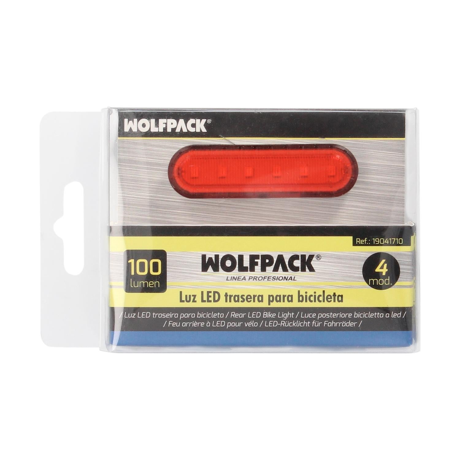 Luz Led Trasera Para Bicicleta / Patinete 100 Lumenes (4 Modos) Bateria Recargable Usb