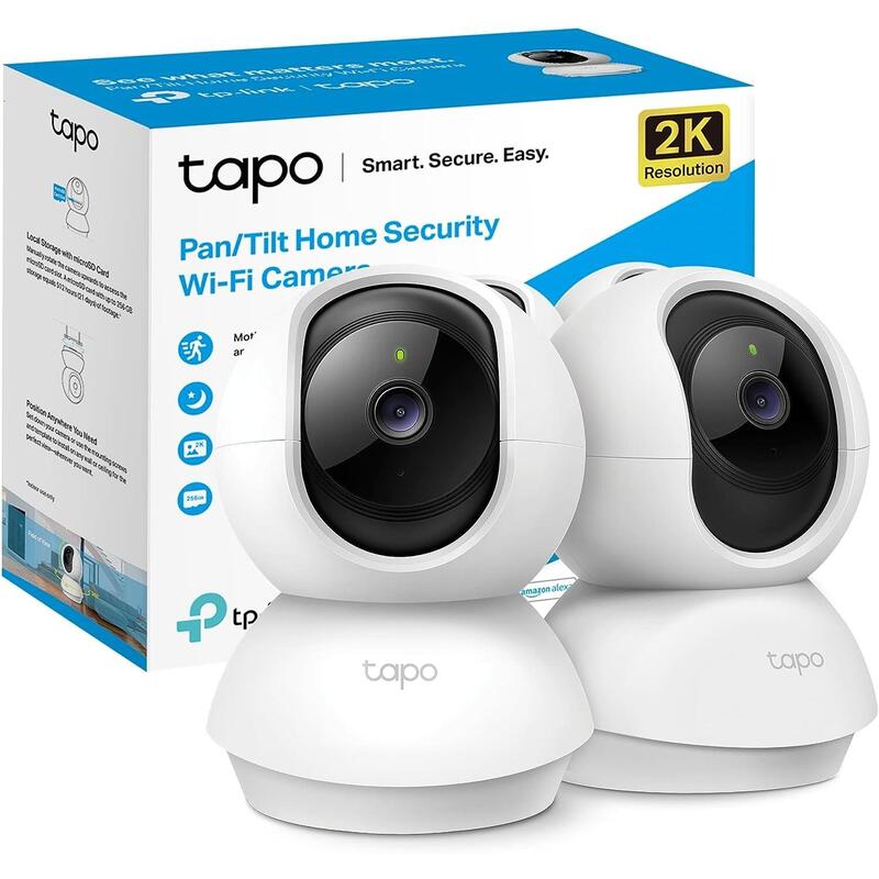 Tp-link Tapo C210(2-pack)cámara Ip Wifi 360° 2k (3mp)_0