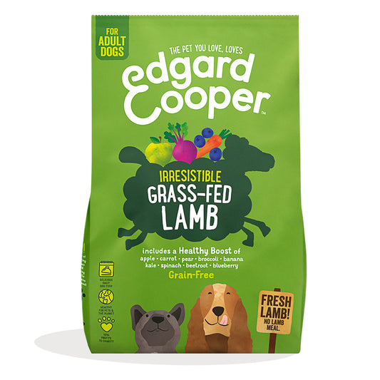 Pienso para perros Cordero Edgard & Cooper 7 Kg