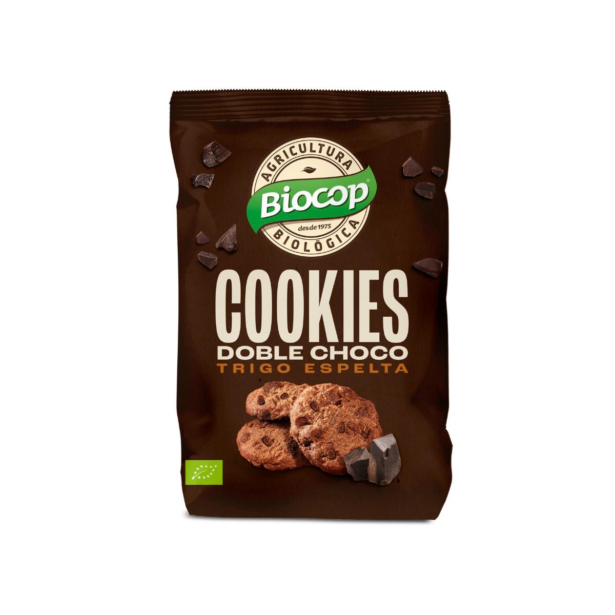 Cookies trigo espelta doble choco Biocop 200g
