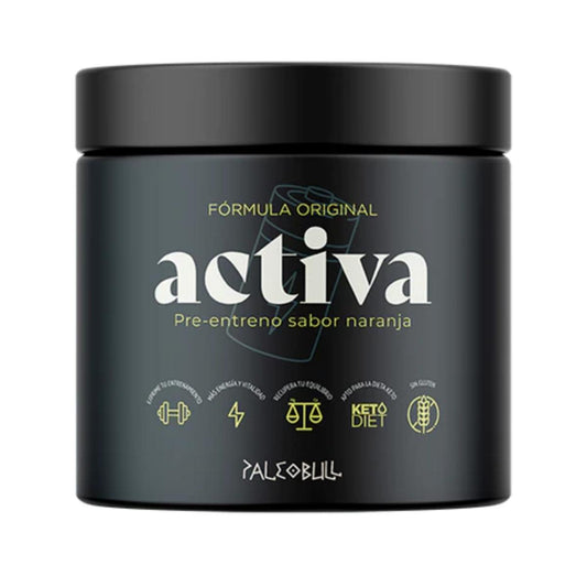 Activa Pre-entreno sabor naranja Paleobull 225 g Con Cafeina
