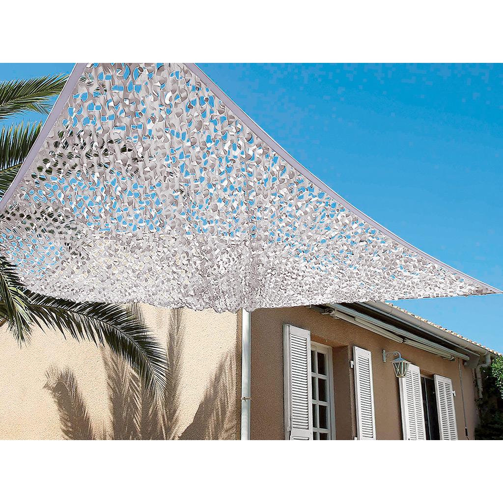 Toldo vela bicolor revesible Sahara 3x4m Nortene