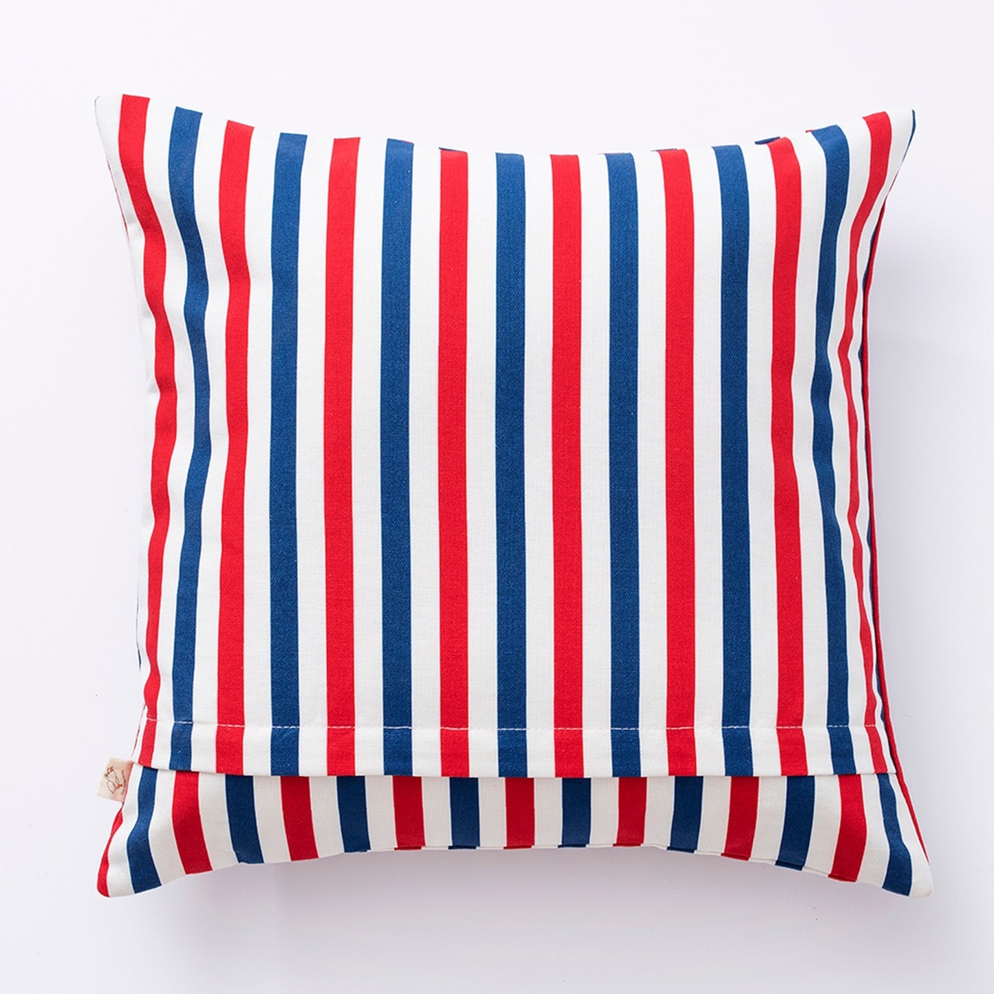 Funda De Cojín 40x40cm 100% Algodón 300gsm Rayas Yale El Ganso_5