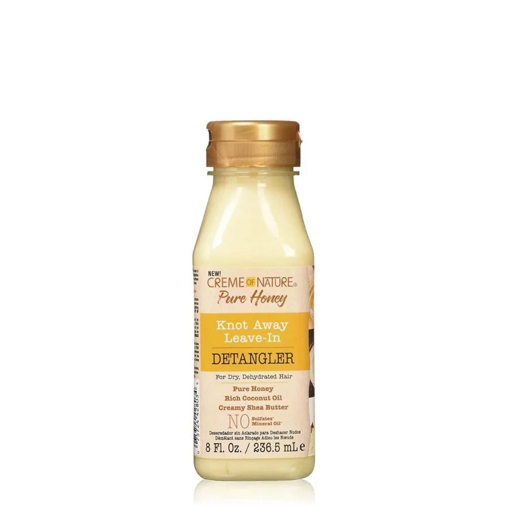 Spray Desenredante Pure Honey Knot Away Leave-in Detangler Creme Of Nature 236.5ml_0