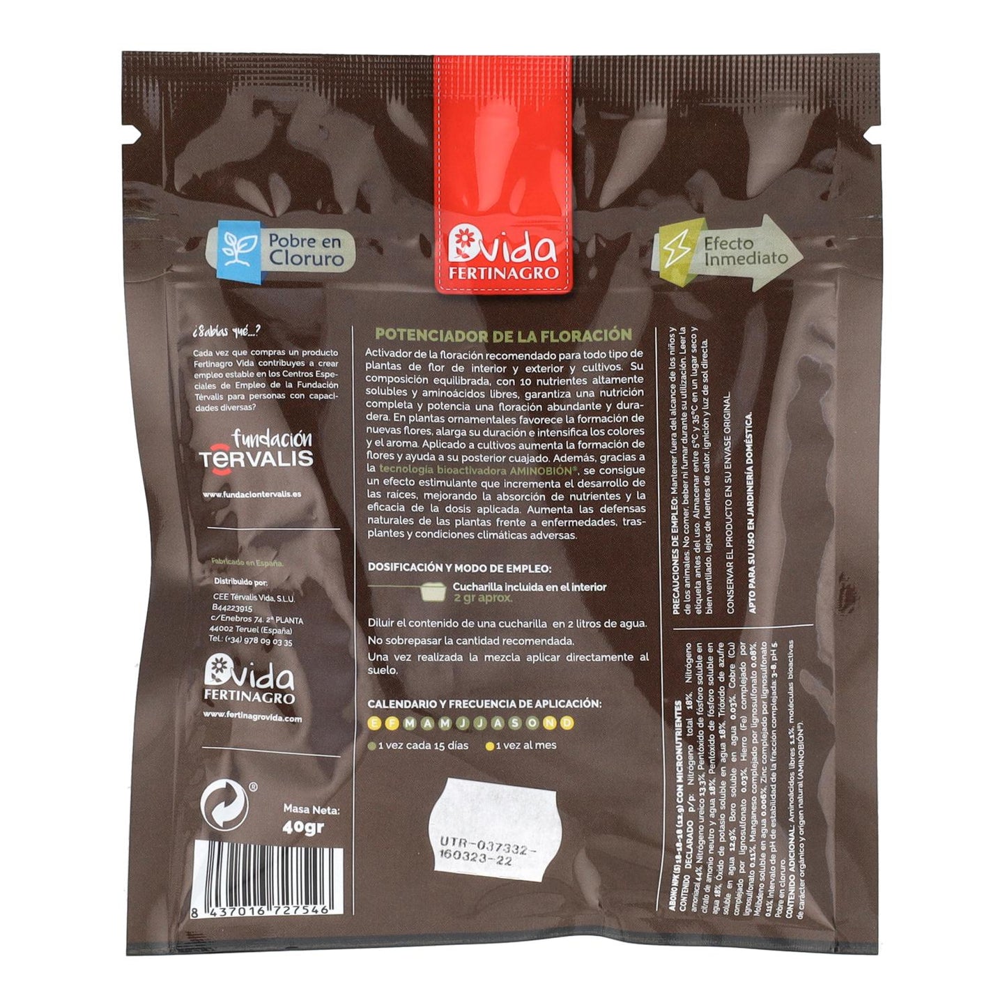 Potenciador de la floración Fertinagro 40 g