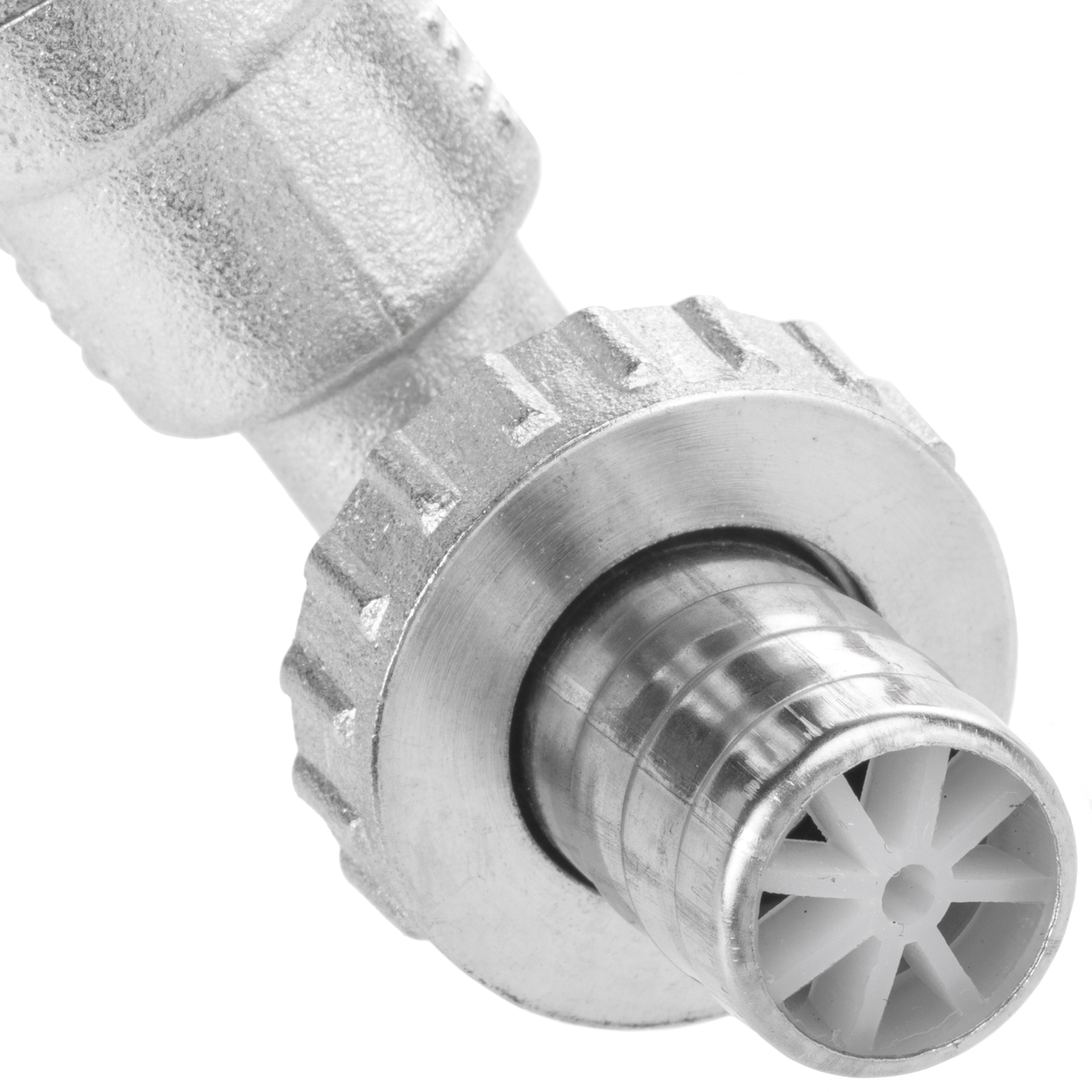 Grifo De Esfera Acodado 1/2 - 3/4 Con Adaptador De Manguera_4