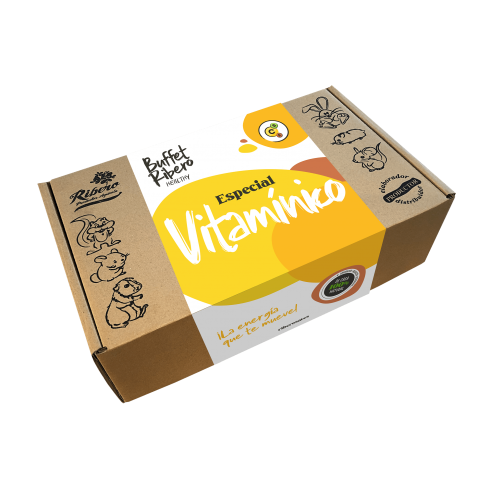 Buffet healthy Vitamínico para conejos y roedores Ribero