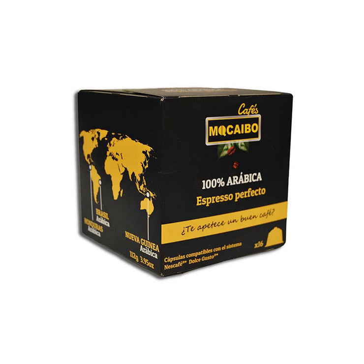 Café cápsulas Mocaibo compatibles Dolce Gusto* 100% Arábica_0