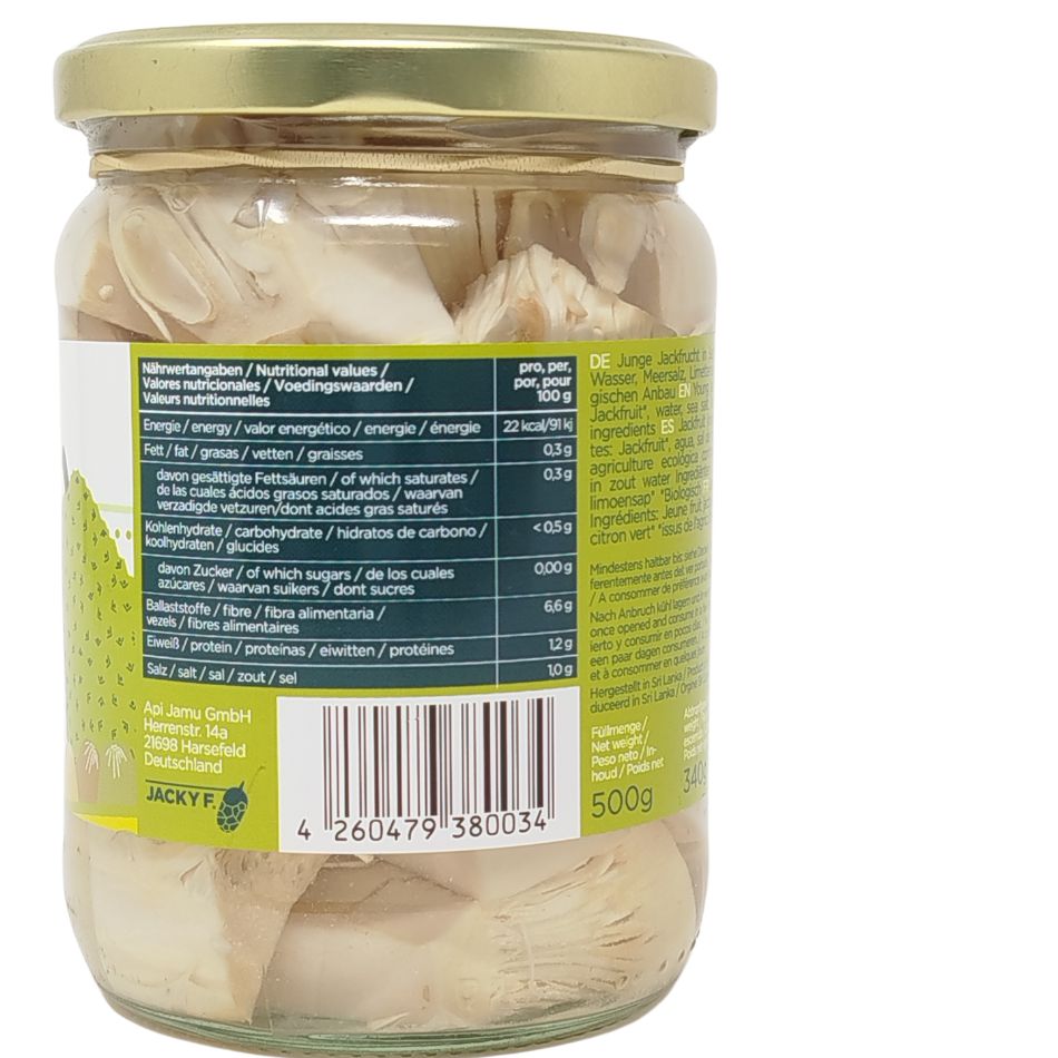 Jackfruit / Jaca Joven Bote 500g