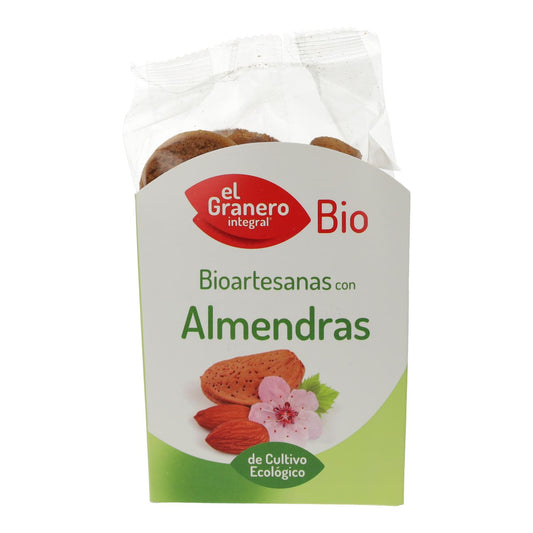 Galletas Artesanas con Almendra Bio El Granero, 220 g