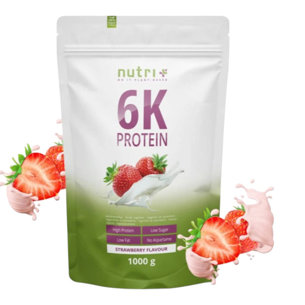 Vegan 6k Protein Powder 1 Kg Fresa_0