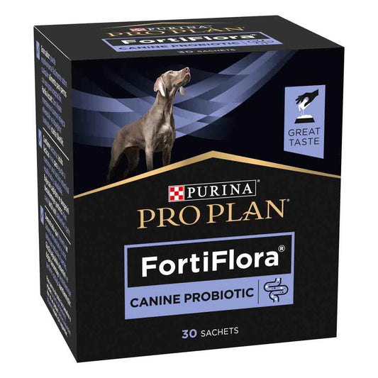 Purina Pro Plan Canine Fortiflora Suplemento nutricional para perros 30x1g