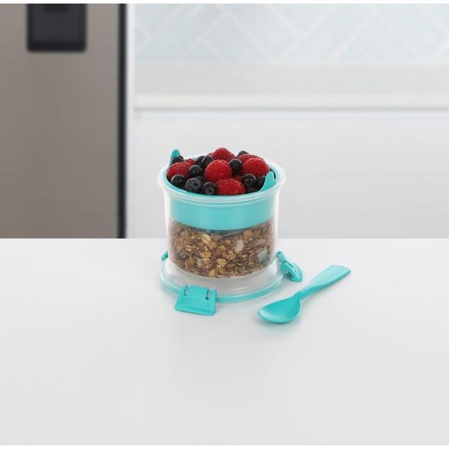 Recipiente Hermético snacks redondo Sistema Breakfast To Go 530 ml