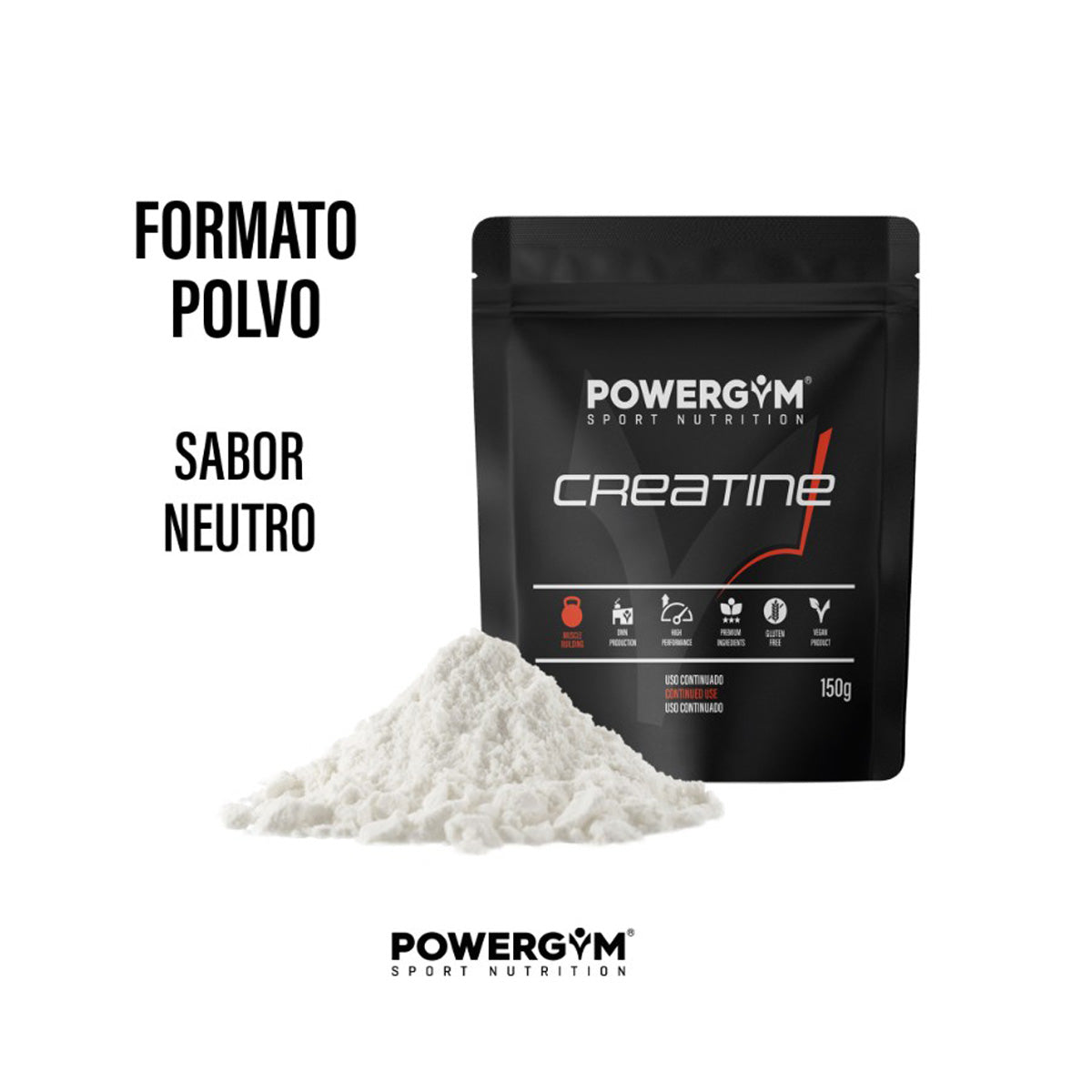 Creatina Creapure Powergym 300 g