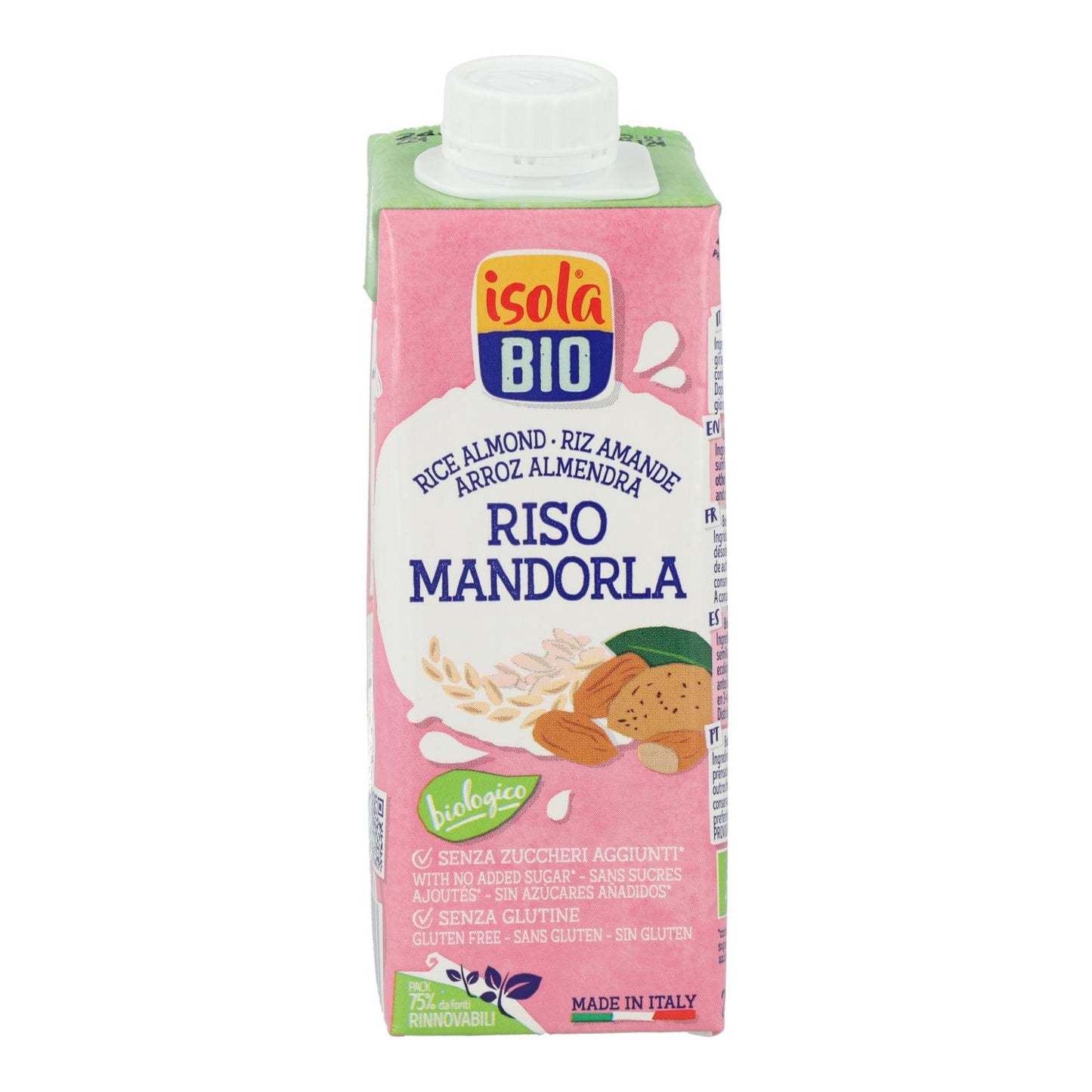 Bebida de Arroz y Almendras Bio Isola BIO 250 ml