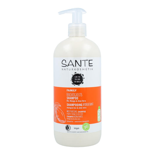 Champú Hidratante Family Aloe Vera & Mango, Sante  500 ml