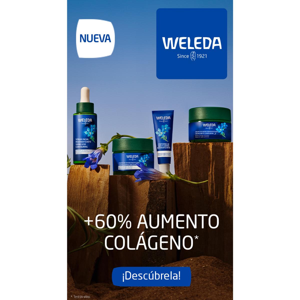 Crema de día redensificante de Genciana azul y Edelweiss Weleda 40 ml