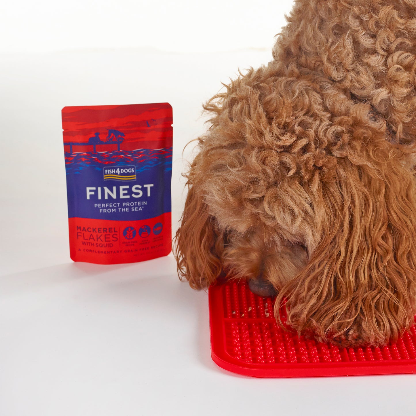 Fish4dogs Mousse Para Perro Sin Cereales – Caballa Y Calamar 100 G (pack De 6)_4