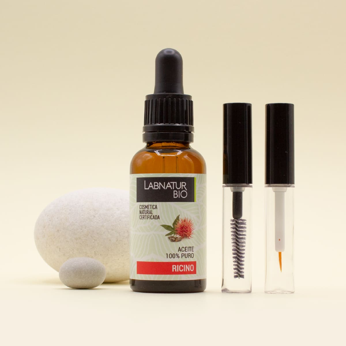 Aceite de Ricino Labnatur Bio 30 ml + Kit Rímel | Pestañas, Cejas, Cabello y Uñas | Nutre y Fortalece | Vegano_3