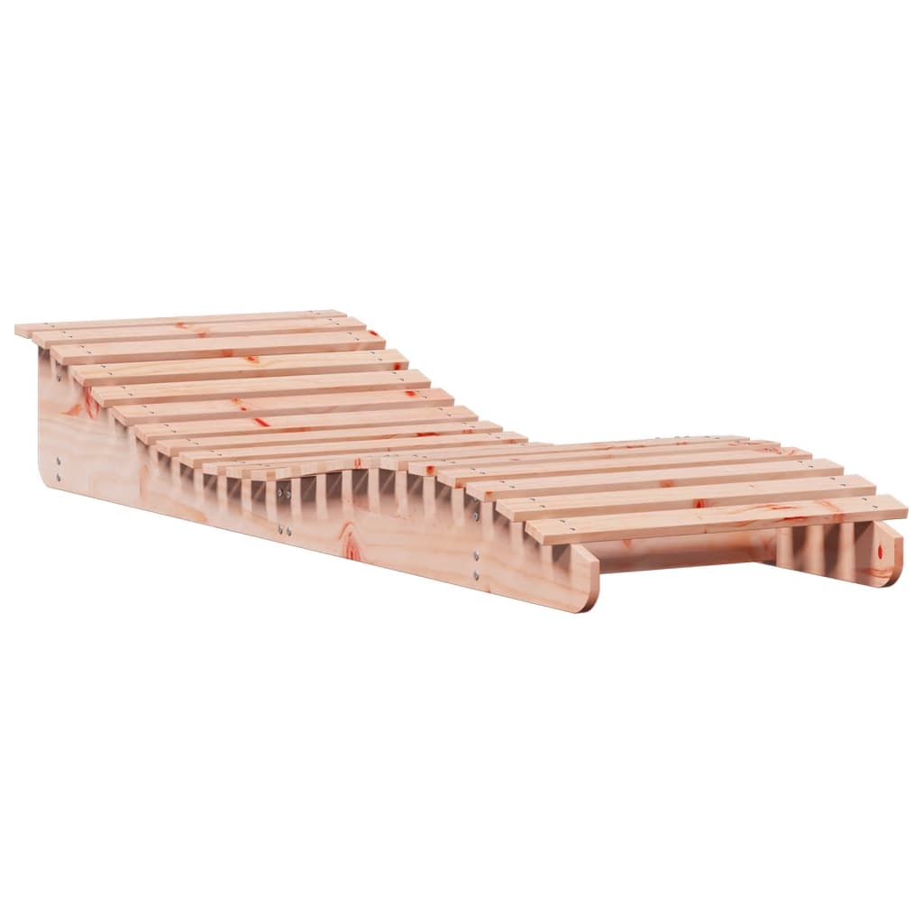 Tumbona De Madera Maciza Douglas 205x70x31,5 Cm / Vetonek_5