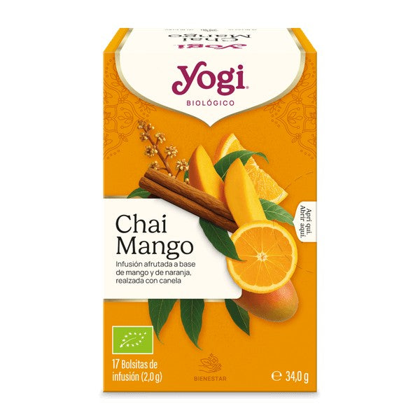 Yogi Tea BIO Chai Mango 17 bolsitas